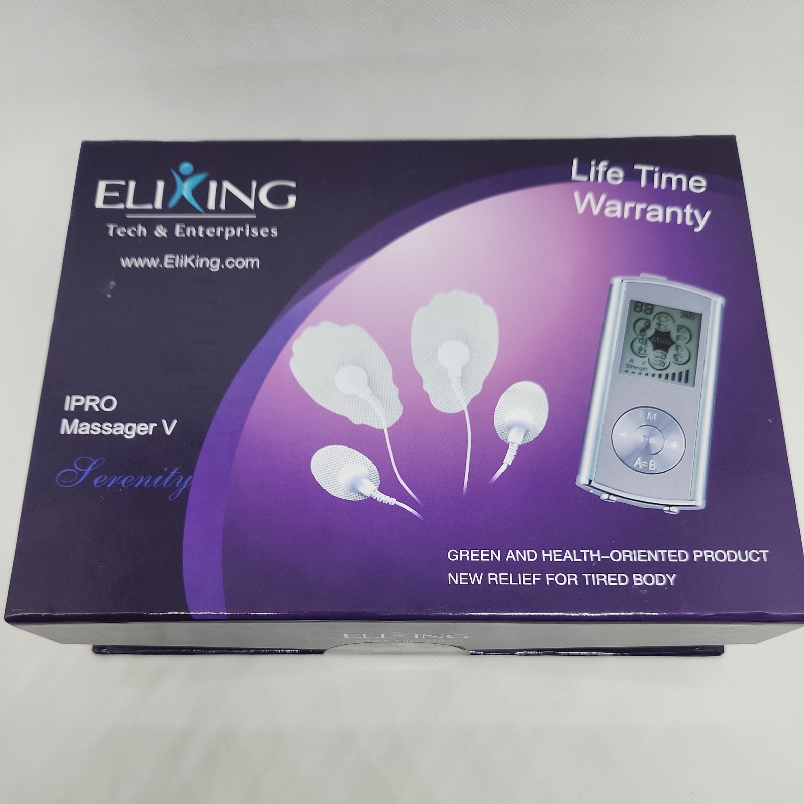 NEW EliKing IPRO Pro Massager V 5 Serenity Relief for Tired Body