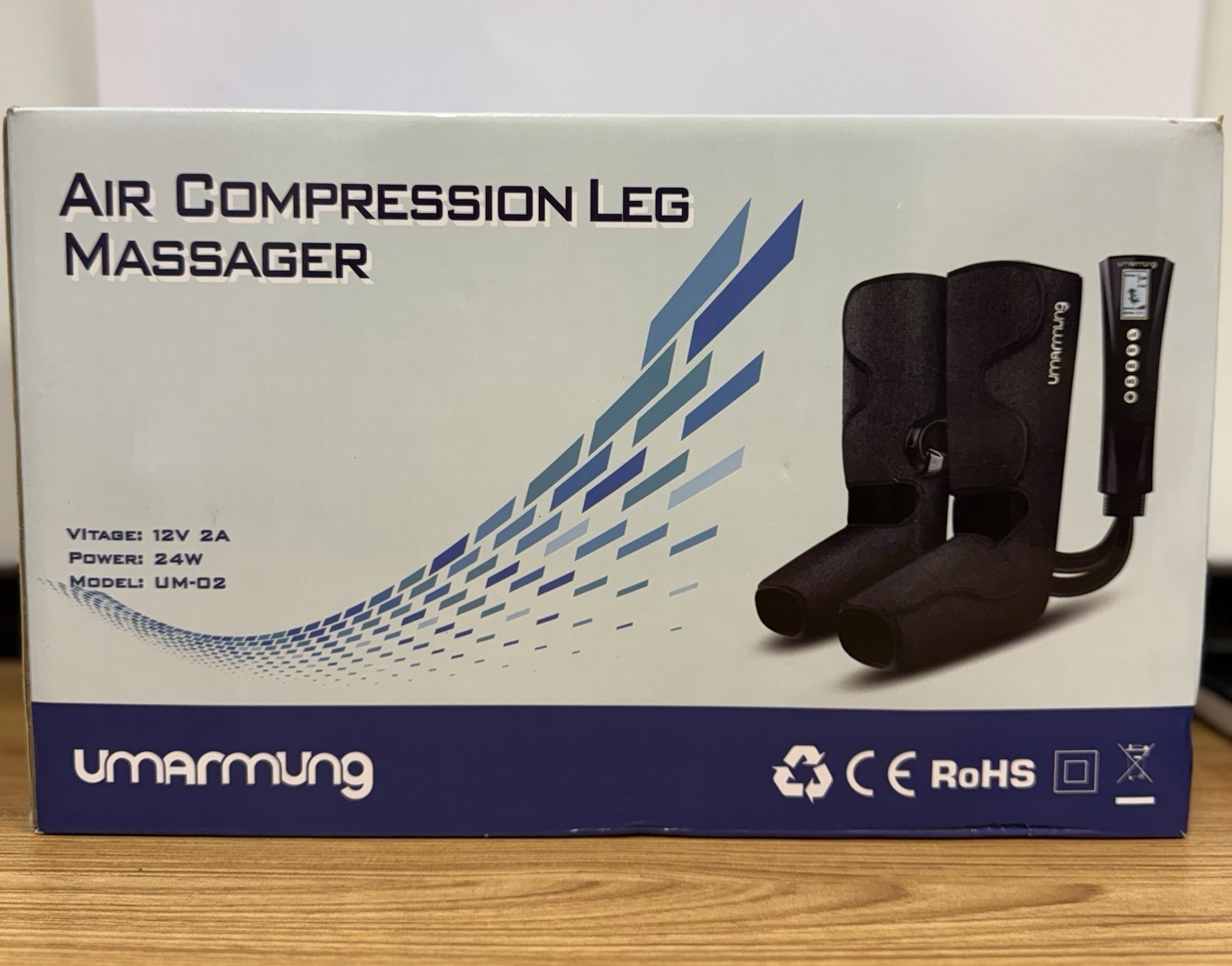 Air Compression Leg Massager (12V – 24W) UMARMUNG UM-02