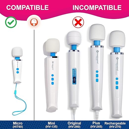 New Magic Wand Micro Personal Massager HIT60 Cordless – Compact Multi-Speed