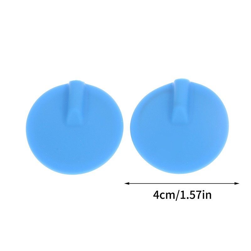 1 Pair Muscle Stimulator Circular Electrode Pad Muscle Pain Relief Massage Tool