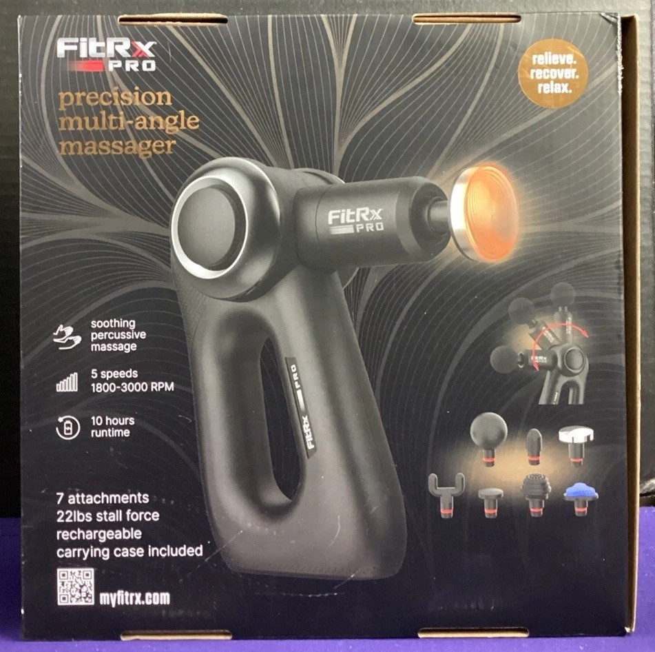 FitRx Pro Precision Multi Angle Massager 30520 NEW