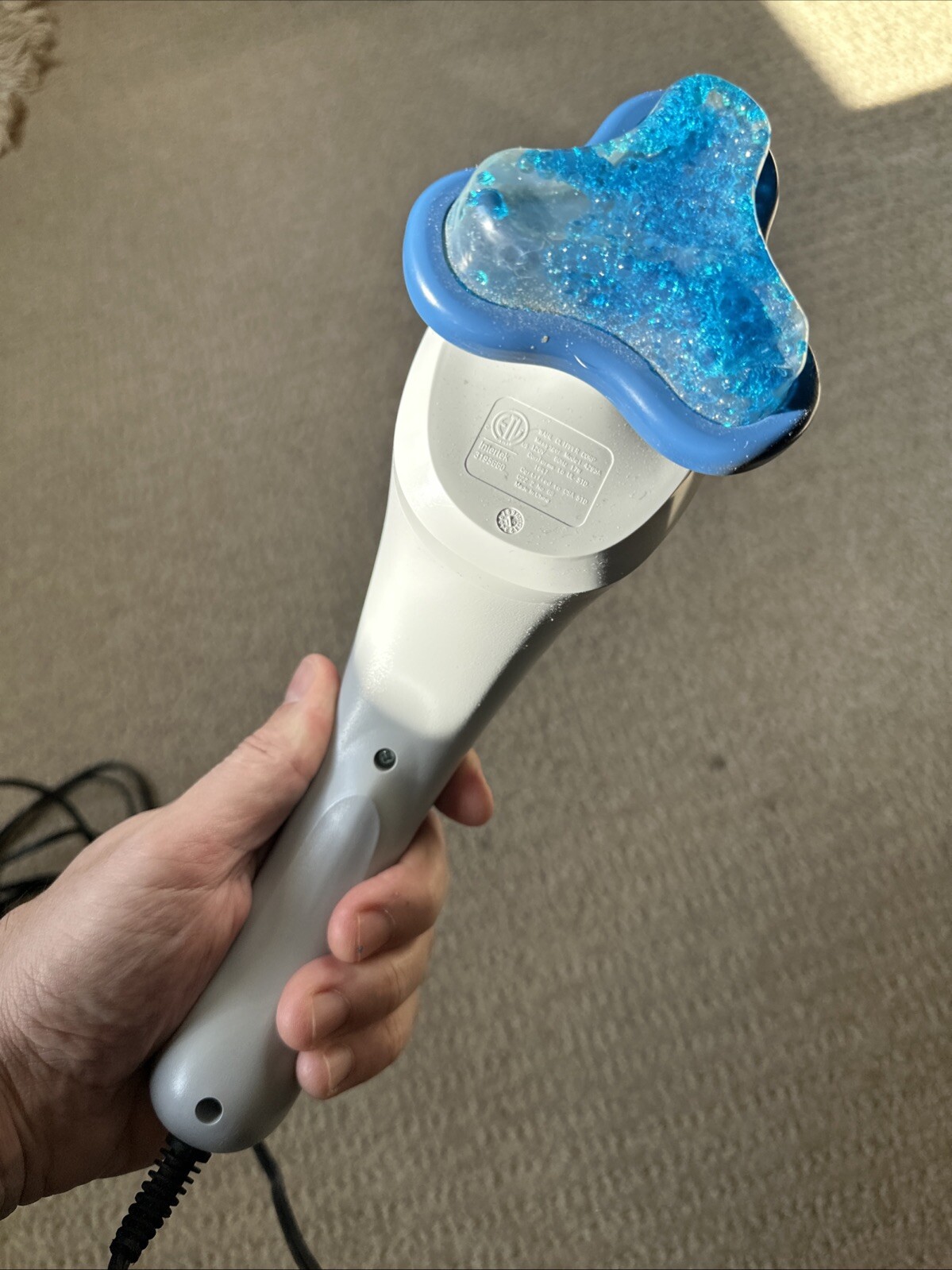 Wahl Massager Full Body Deep Tissue Percussion Therapeutic Hot Cold Model 4295A