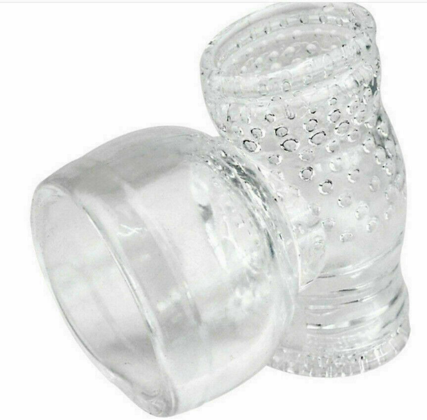 TPE Clear Male Humming Bird Attachment Fit Hitachi Magic Wand Massager Accessory