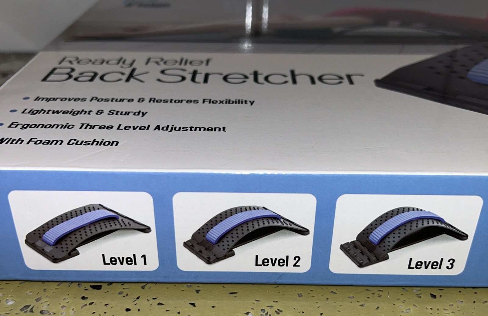 Back Stretcher for Lower Back Pain Relief, Back Cracking Device, Multi-Level