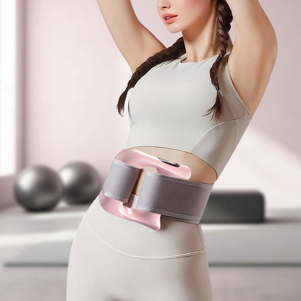 Full-Body Fascia Ring, Fascia Gun Massage Ring w/Belt For Fat Burning & Shaping
