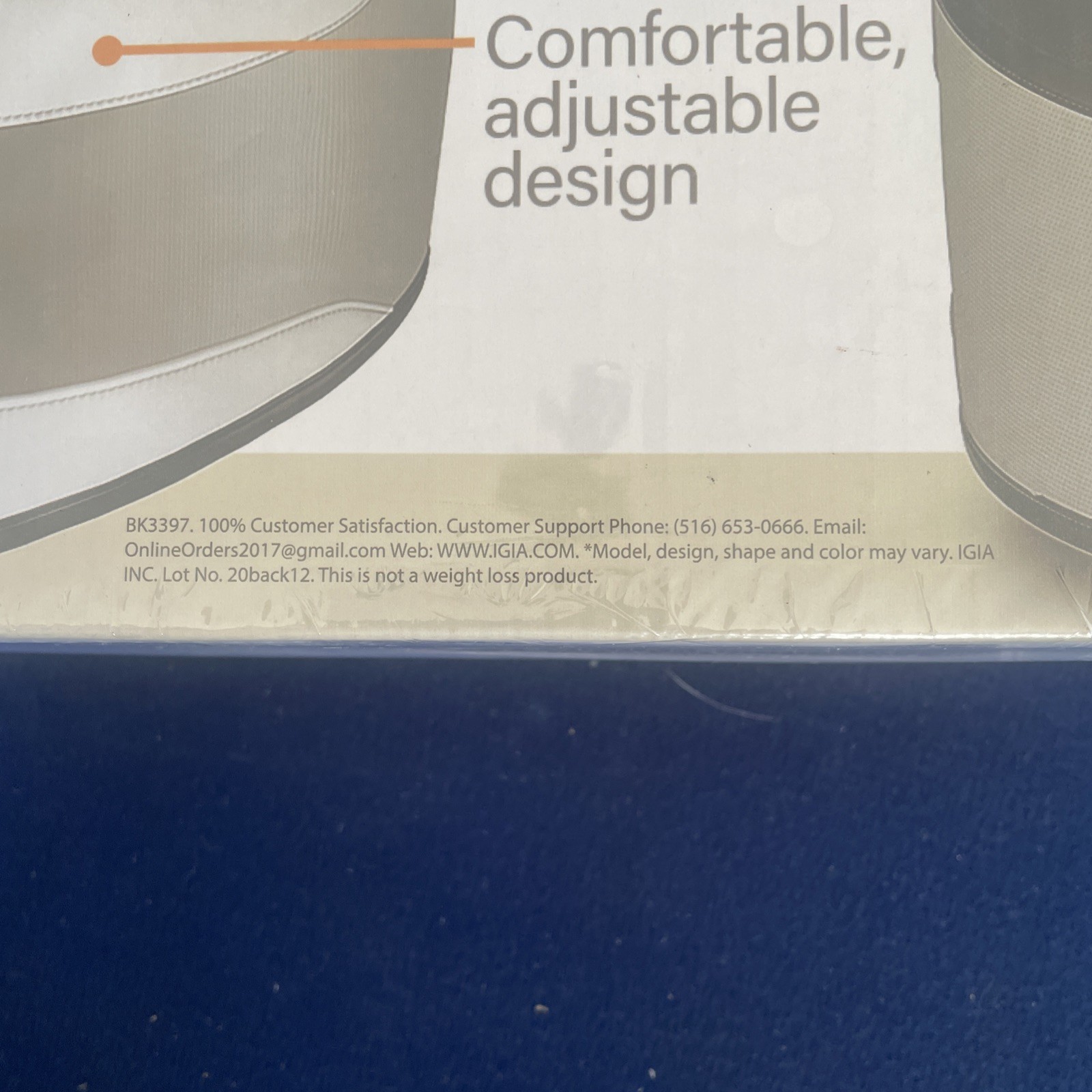 «BACK O SAGE» HOT, COLD, AIR MASSAGER THERAPY BACK PAIN RELIEVER