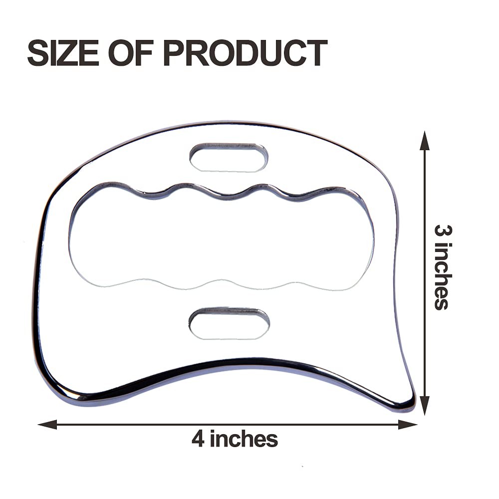 Feelfree Sport Stainless Steel Gua Sha Scraping Massage –