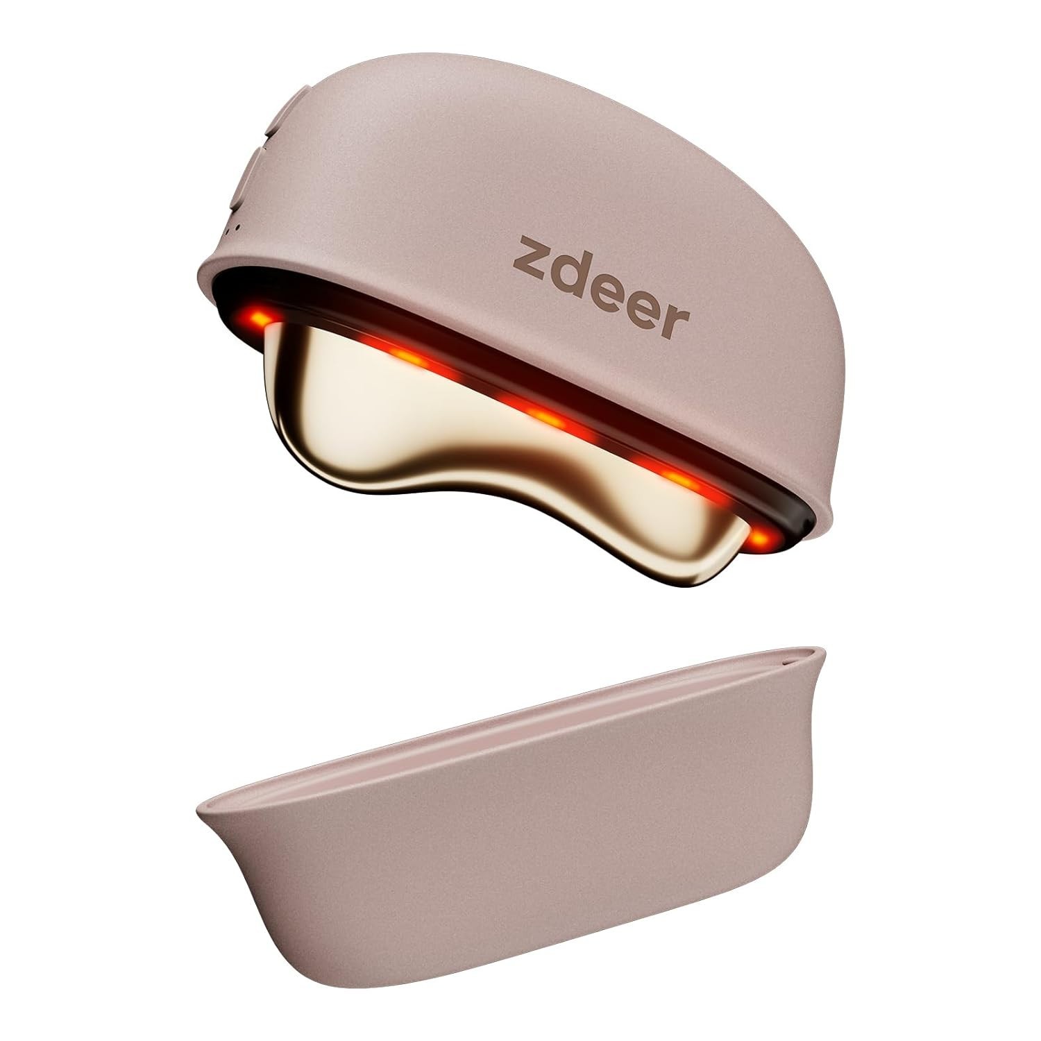 Caring Facial Massager with Brass Heat and Vibration Therapy – Spa Gift
