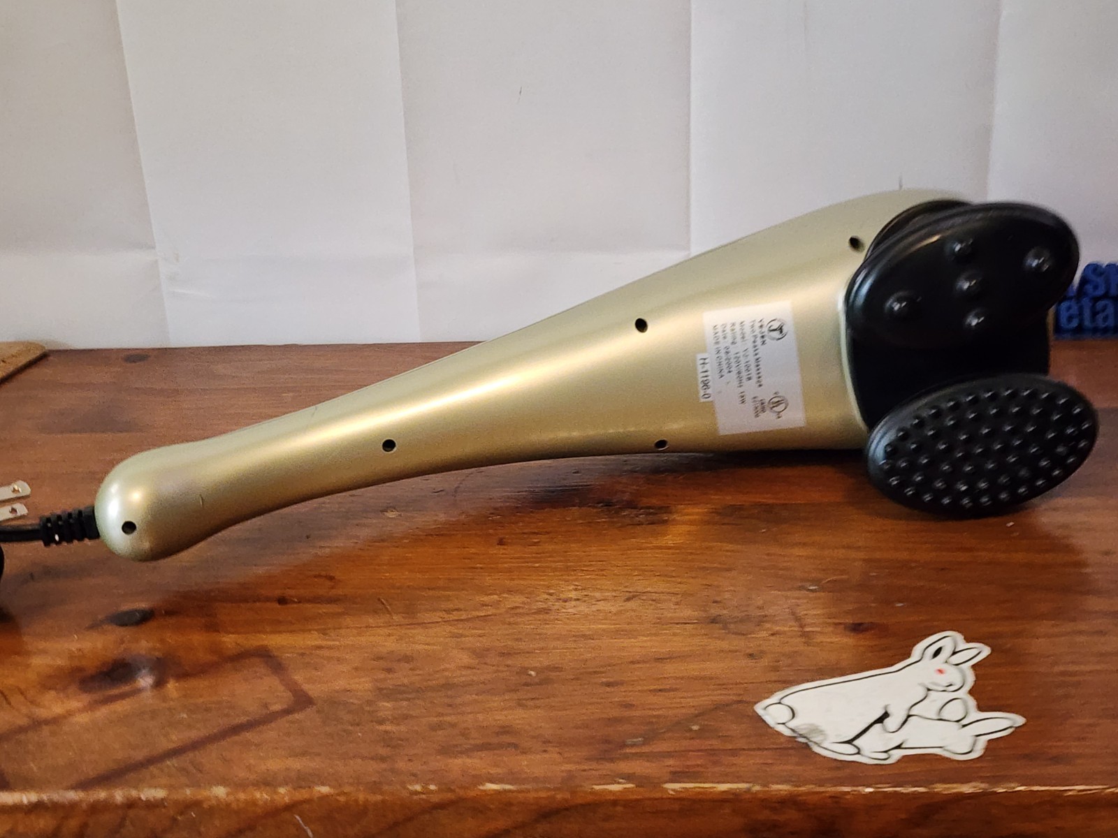 Yejen Two Peaks Full Body Handheld Percussion Massager YJ-1001B 2 Speeds -Works