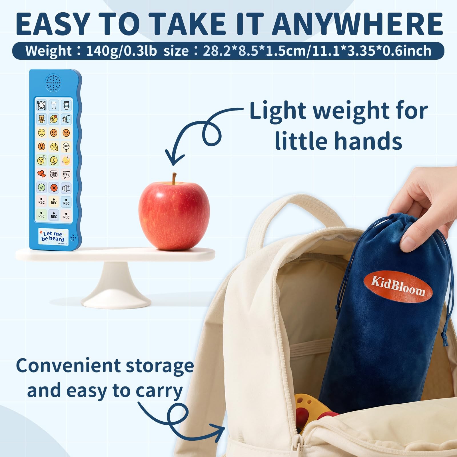 AAC Device for Autism, Sensory Toys for Autistic Kids Ages 3-7