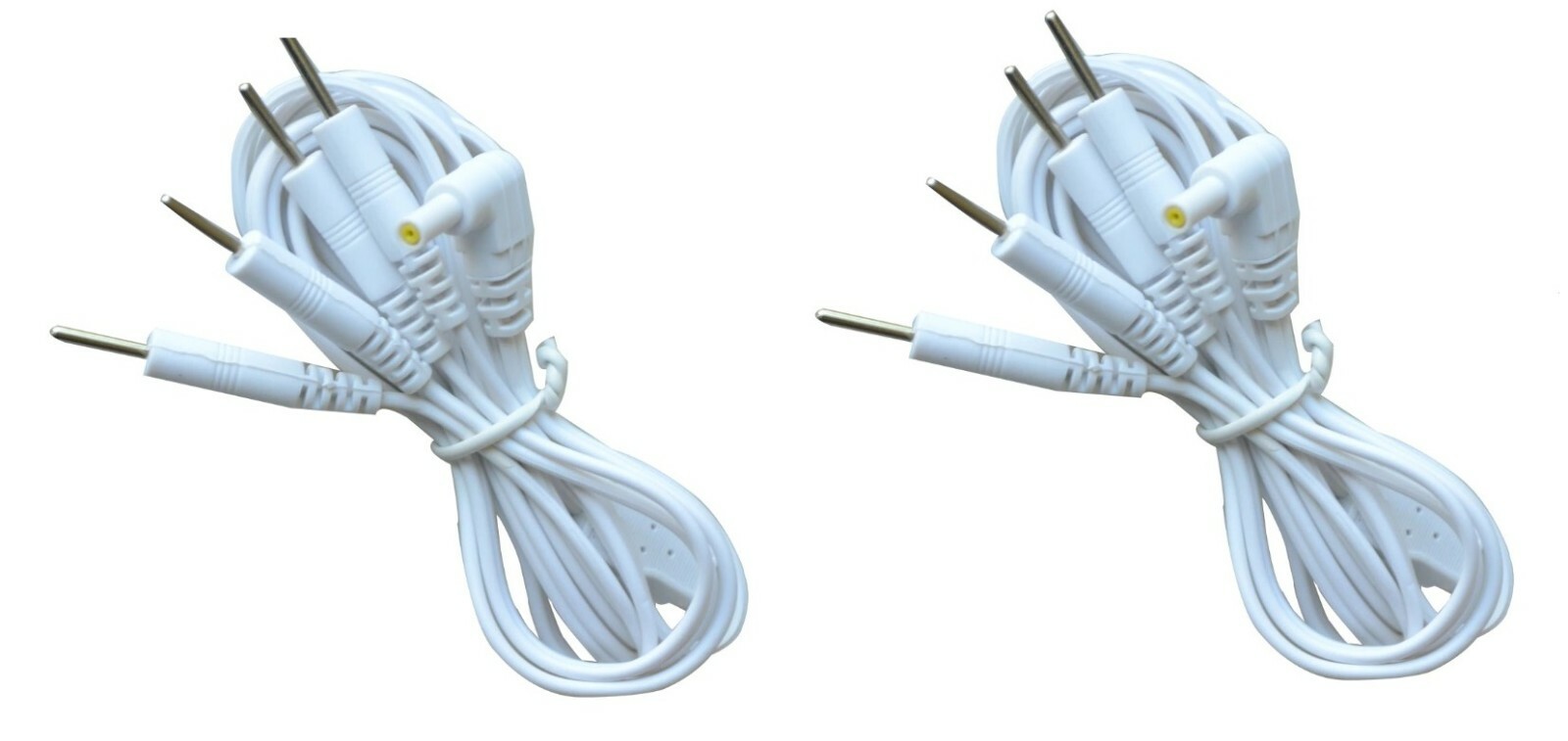 Electrode Lead Wires Jack 2.35mm Plug 2.0mm Replacement Cables for TENS 7000