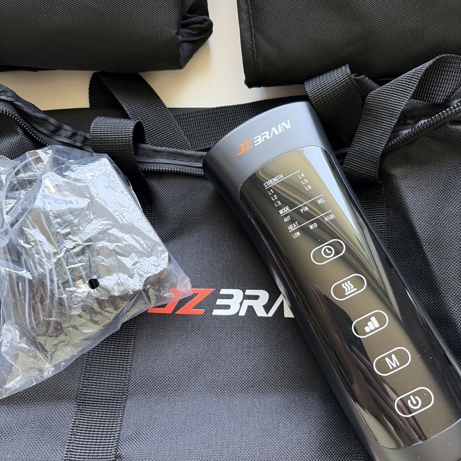 Air Compression Leg Massager with Heat : Calf,Knees & Thigh Recovery Compression