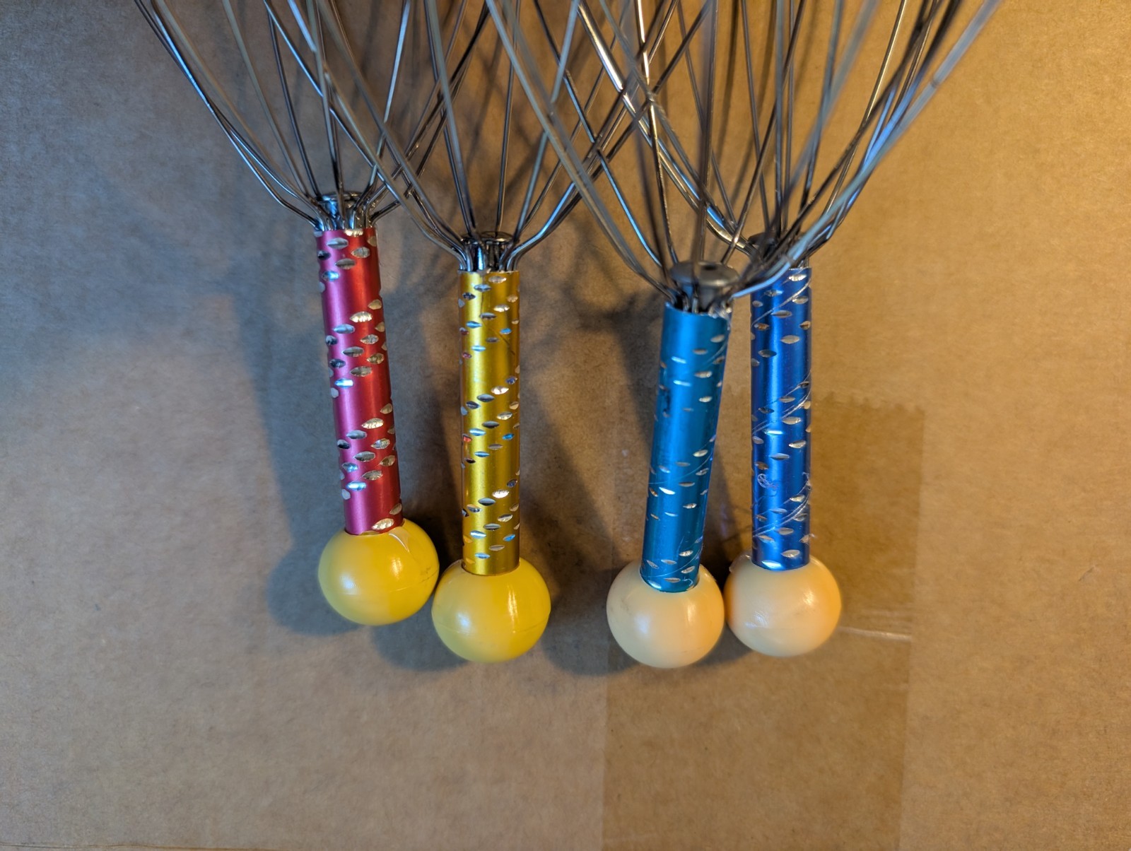 Lot of 18 NEW Head Massager Scalp Scratcher – Great party favors, 4 diff colors