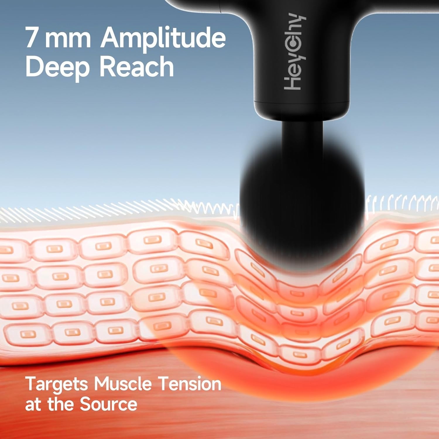 Compact Mini Massage Gun for Deep Tissue Relief – Lightweight & Portable – Black