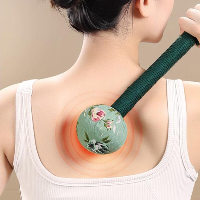 Wormwood Massage Hammer Herbal Filling Hammer Medicine Massager Health Care Tool
