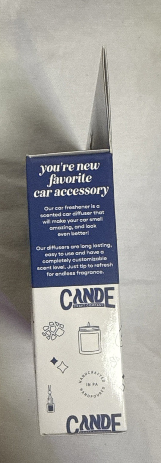 CANDE CRAFT COMPANY SCENTED CAR FRESHENER SUMMER EDITION