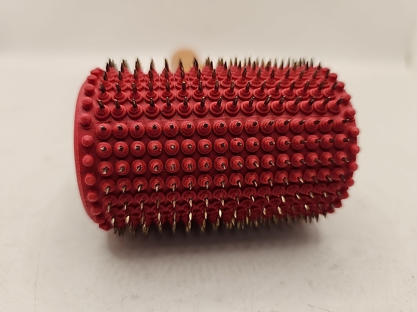 NEW Lyapko Body Roller 3.5 Ag Silver Acupuncture – Plastic. Red
