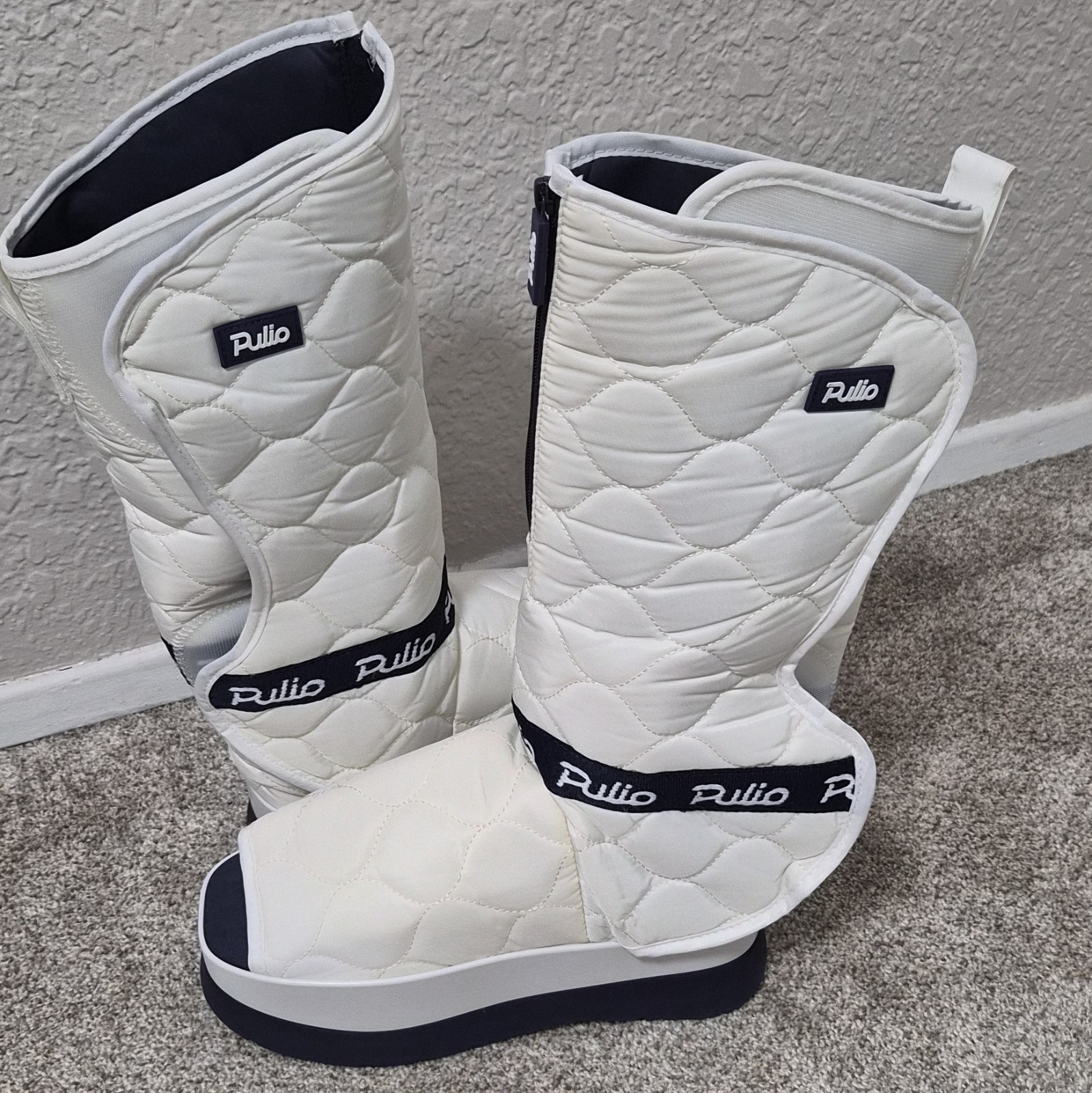 Pulio Pulition Massage Boots Calf Foot Air Compression Massager