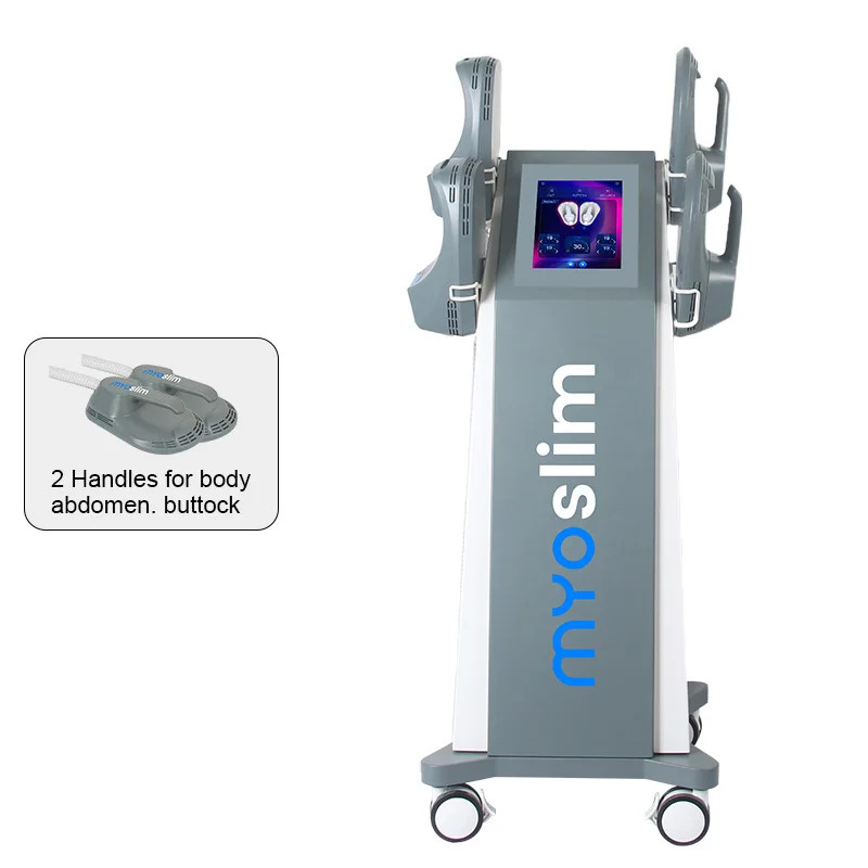 EMS Body Sculpt Machine with 4 Treatment Heads for Muscle Growth & Fat Reduction