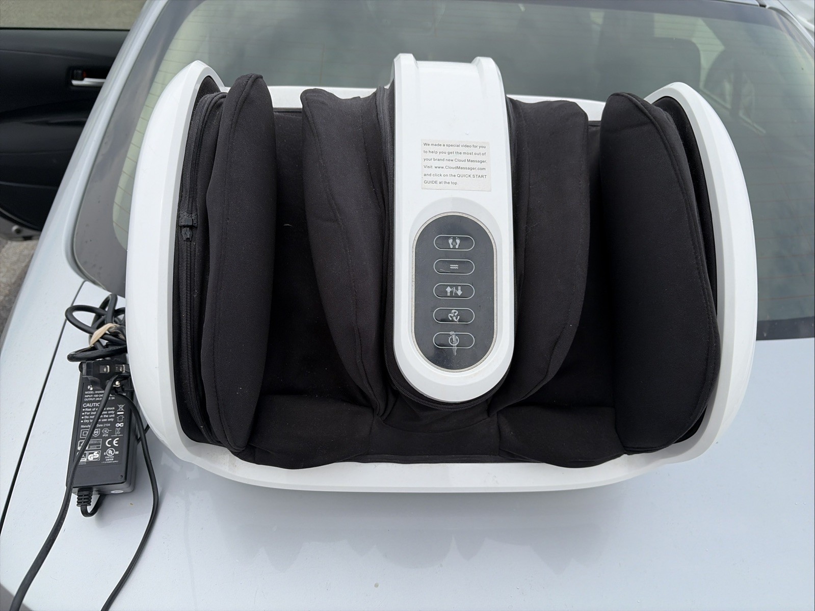 CloudMassage Cloud Massage Foot Feet Shiatsu Massage Machine w/ Heat No Remote