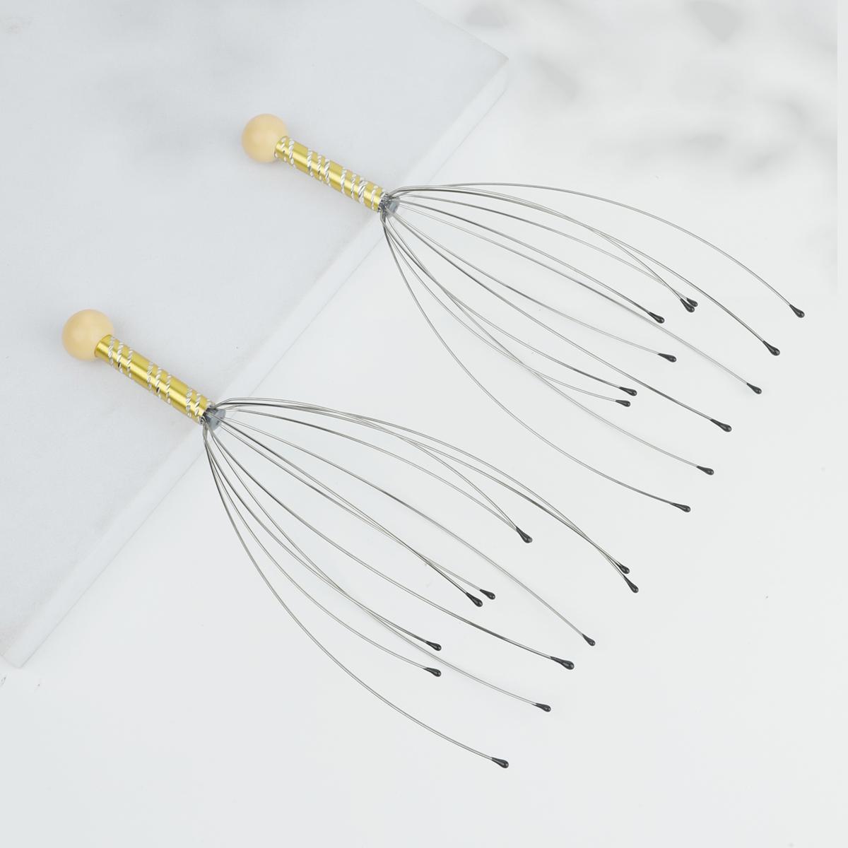 1PCS Head Massager Scratcher Neck Massage Scalp Relax Calm Stress Relief Octopus