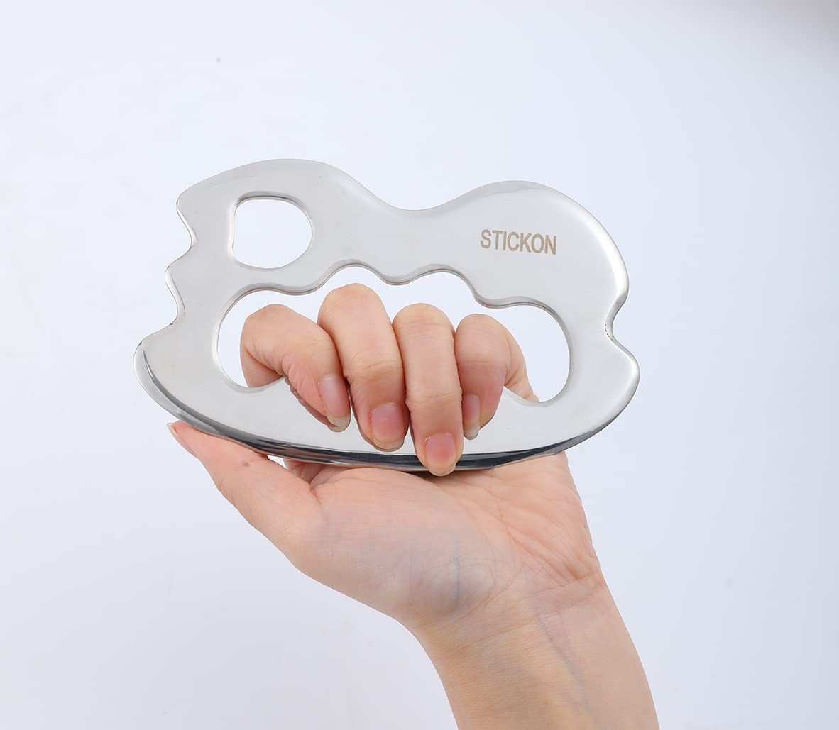 Stickon 3 In 1 Stainless Stee Gua Sha Set Scraping Massage Tools Kit Tool For