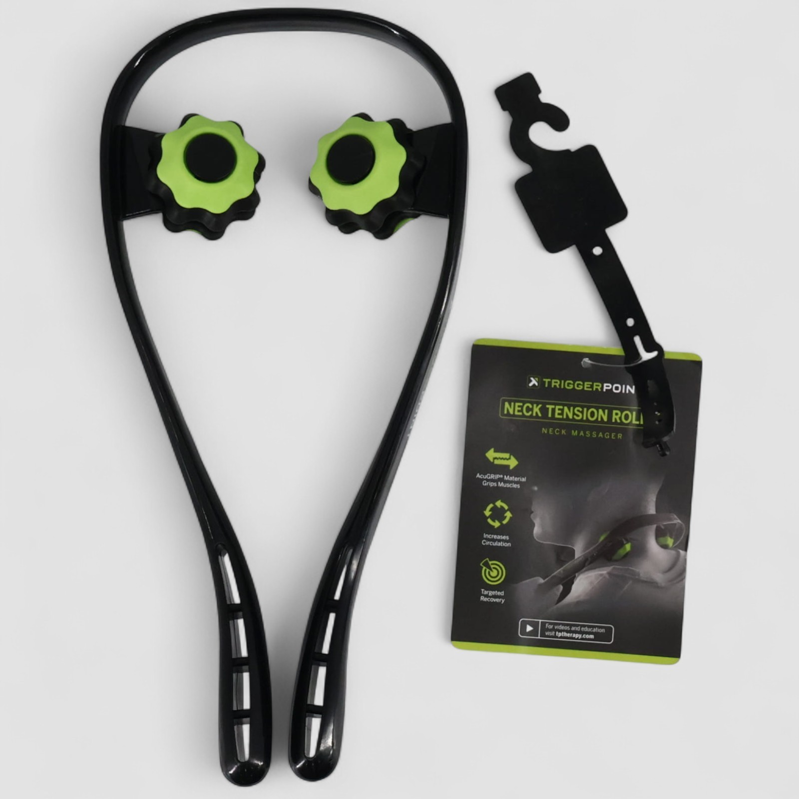 Trigger Point Performance Neck Tension Roller, Ergonomic Handle,
