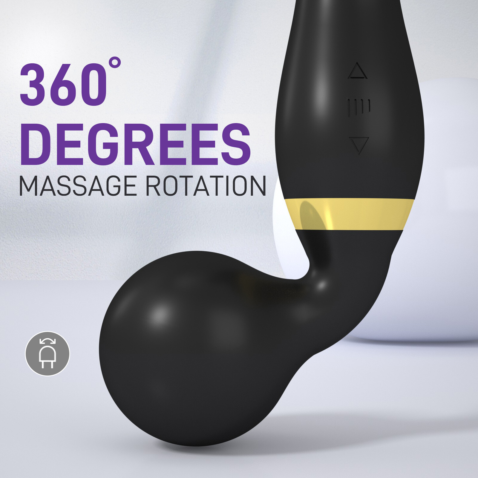Wand Vibrating Massage Magic Full Body Therapy Motor 20 Speed Handheld Massager