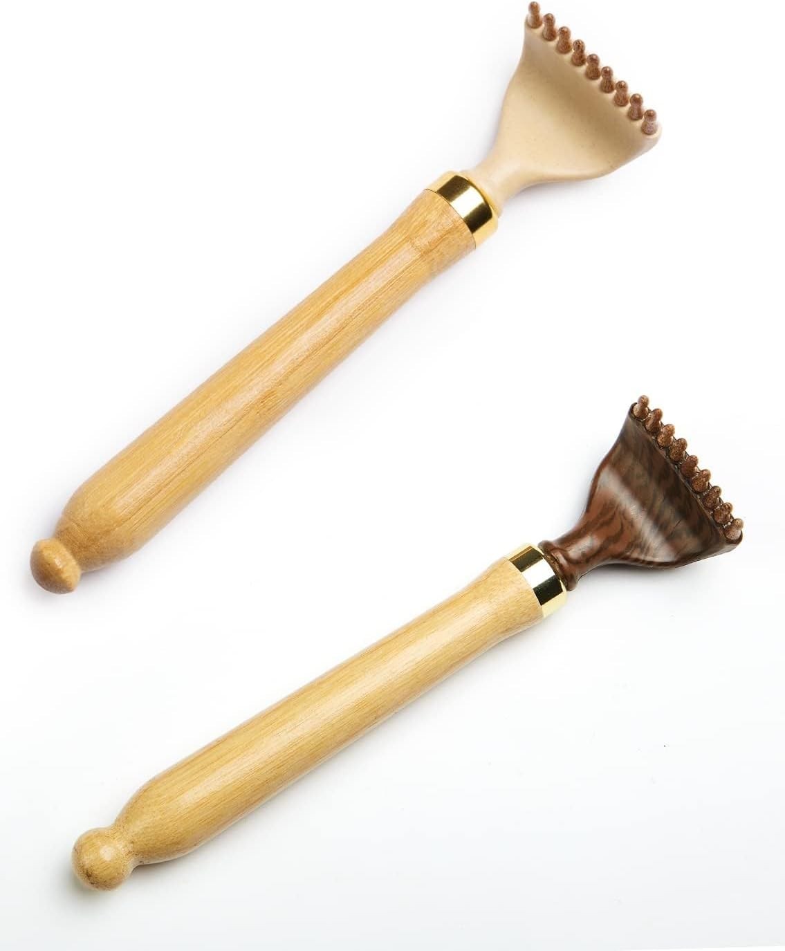 Adjustable Bamboo Back Scratcher for Men & Women – Portable and Extendable