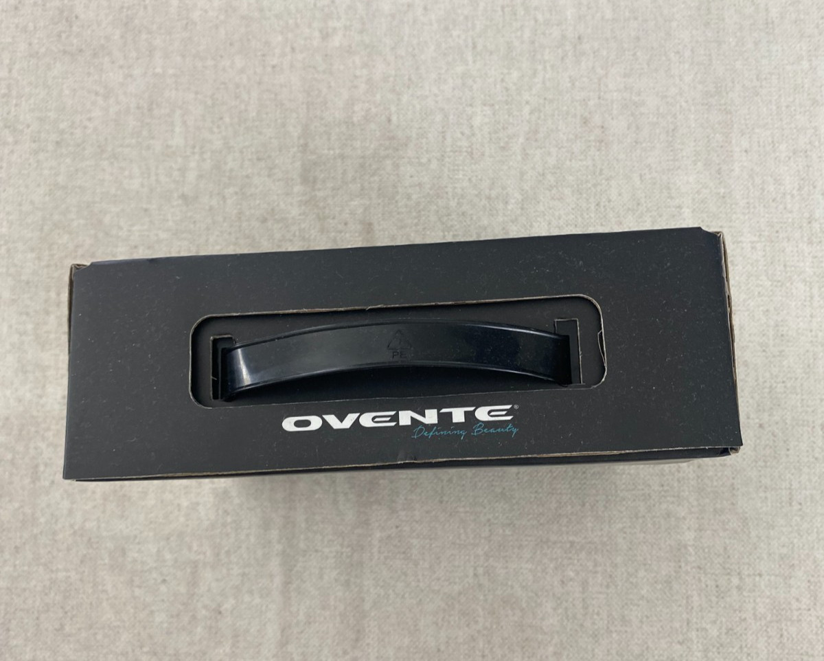 Ovente Massage Gun Handheld Unisex S Black 6 Speed Percussion Massager Kit Boxed