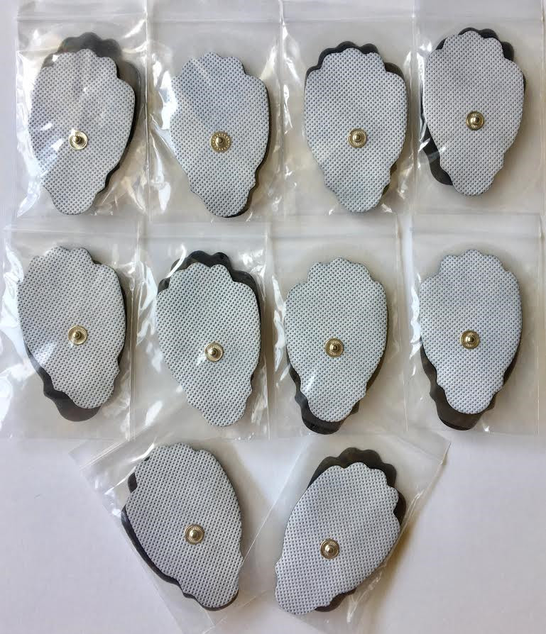 TENS UNIT ELECTRODE PADS FOR TENS EMS IQ TECHNOLOGIES HIDOW EPULSE UNIMED IREST