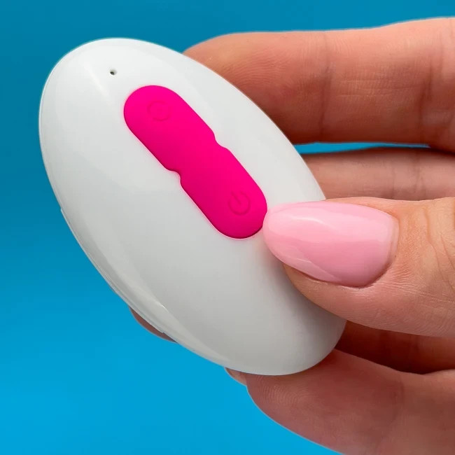 Wireless Couples C Shape Wearable Vibrating Massager Remote Control Rechargeable