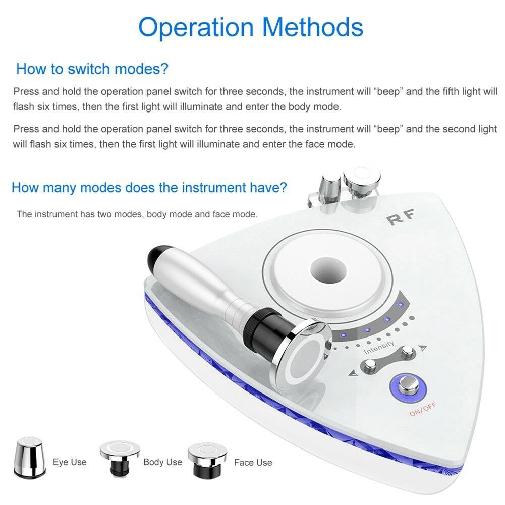 3 in 1 Massager for Face Body – Multifunctional Device with Adjustable Intensity