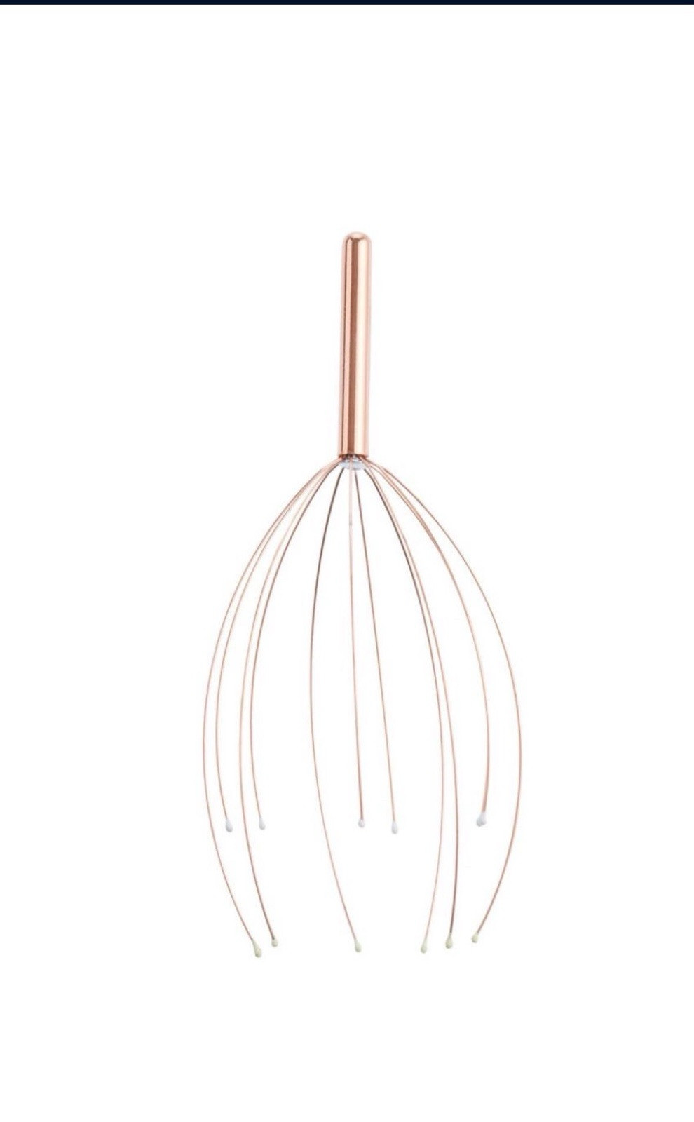 Brand New Head And Scalp Massager Headache Relief Rose Gold Pink