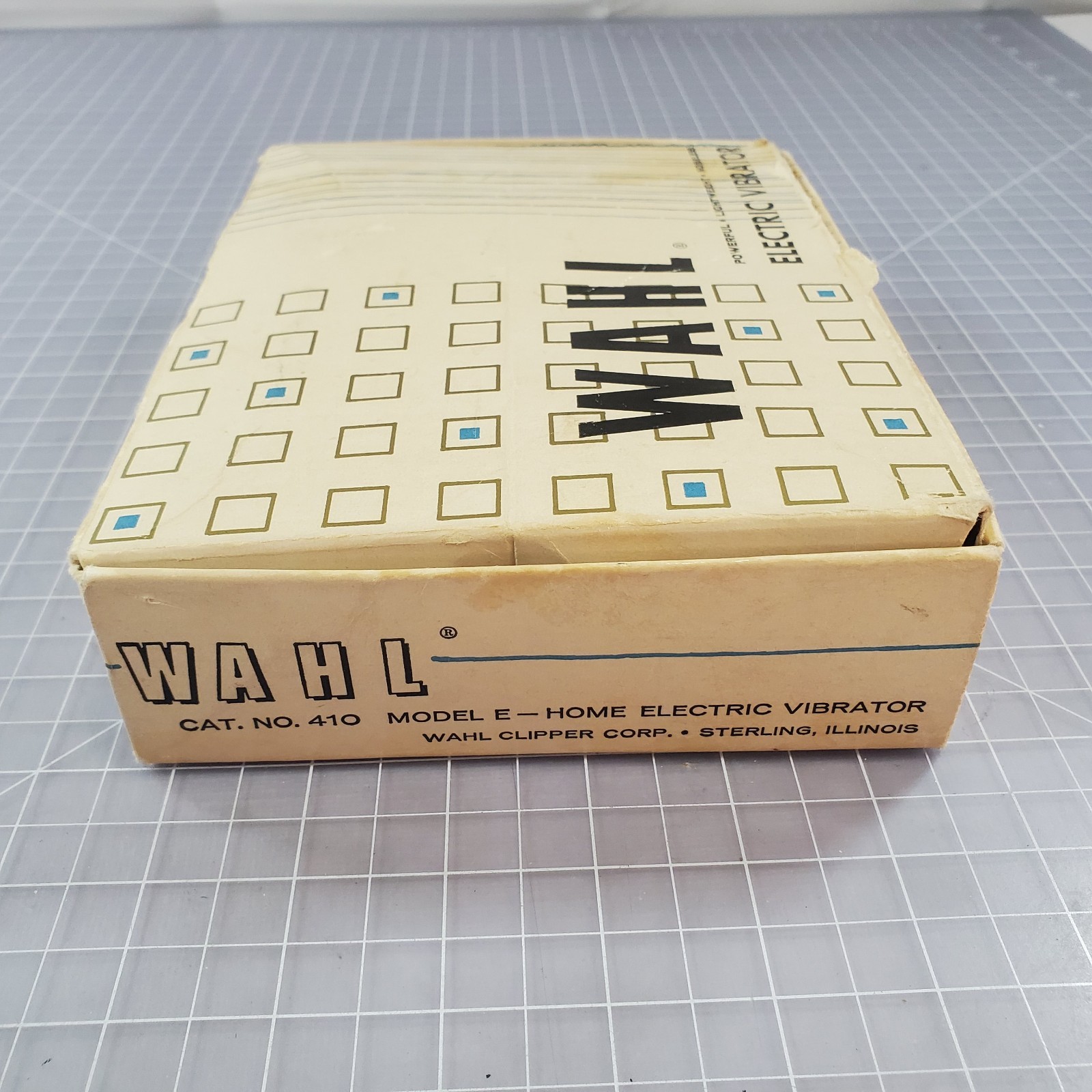 Vintage WAHL No. 410 Home Vibrator Electric Massage Tested Works ** Read**