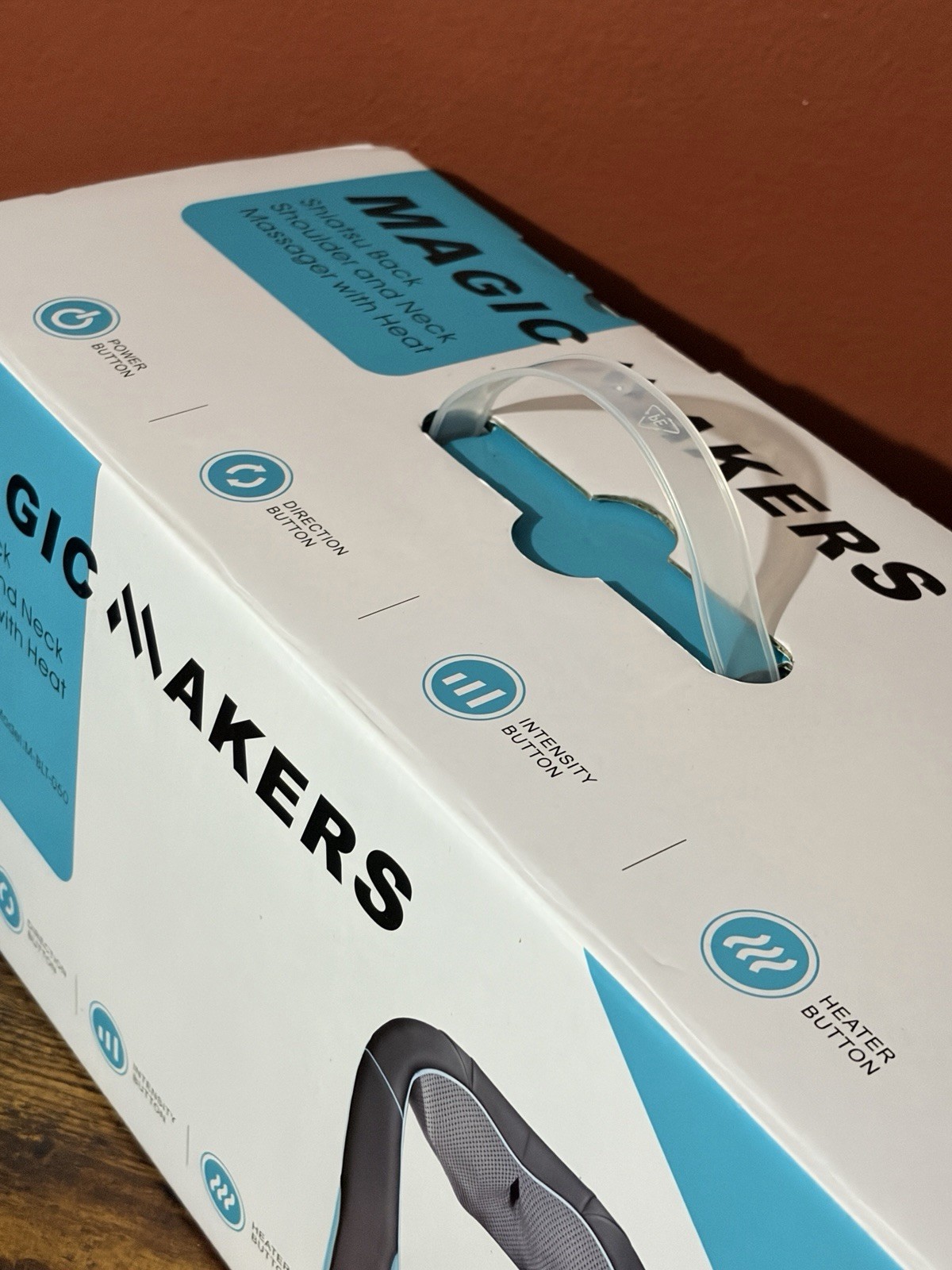 Massager with Heat – Deep Tissue Kneading Electric Back Massage