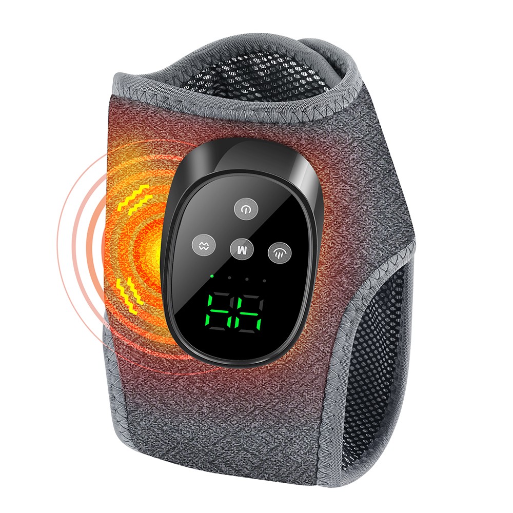 Electric Foot Ankle Massager Pain Relief 4 Modes Vibration Infrared Hot Compress