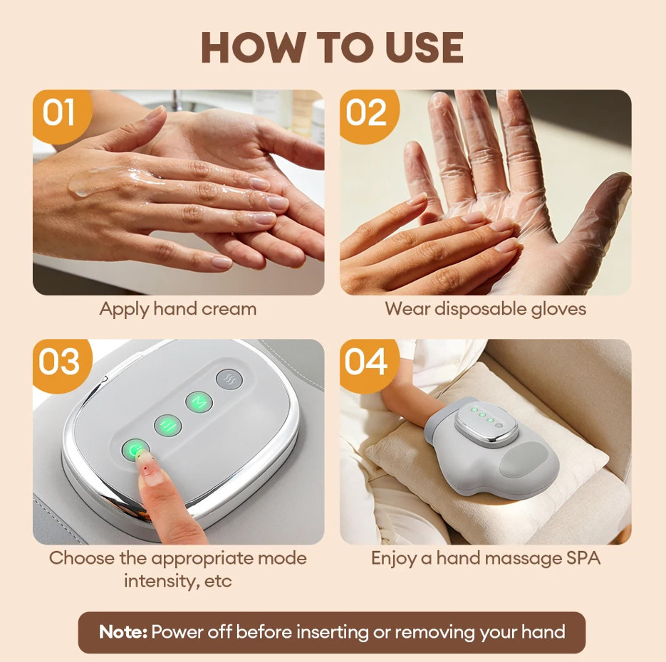 Tree of Life Neurivo Hand Massager – Support for Joint, Inflammation & Pain