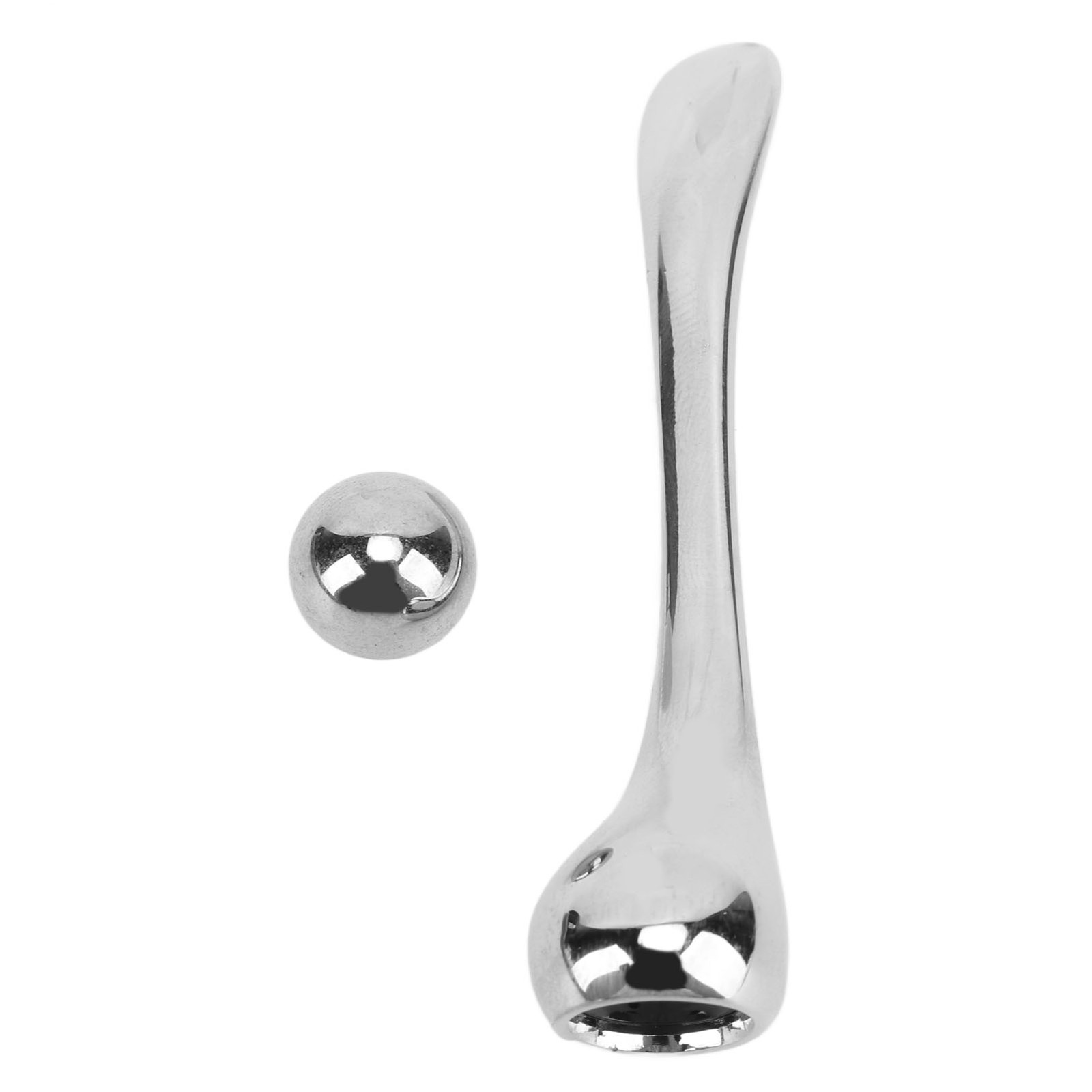 ­Eye Cream Massage Stick Silver Magnetic Double Head Eye Cream Applicator For