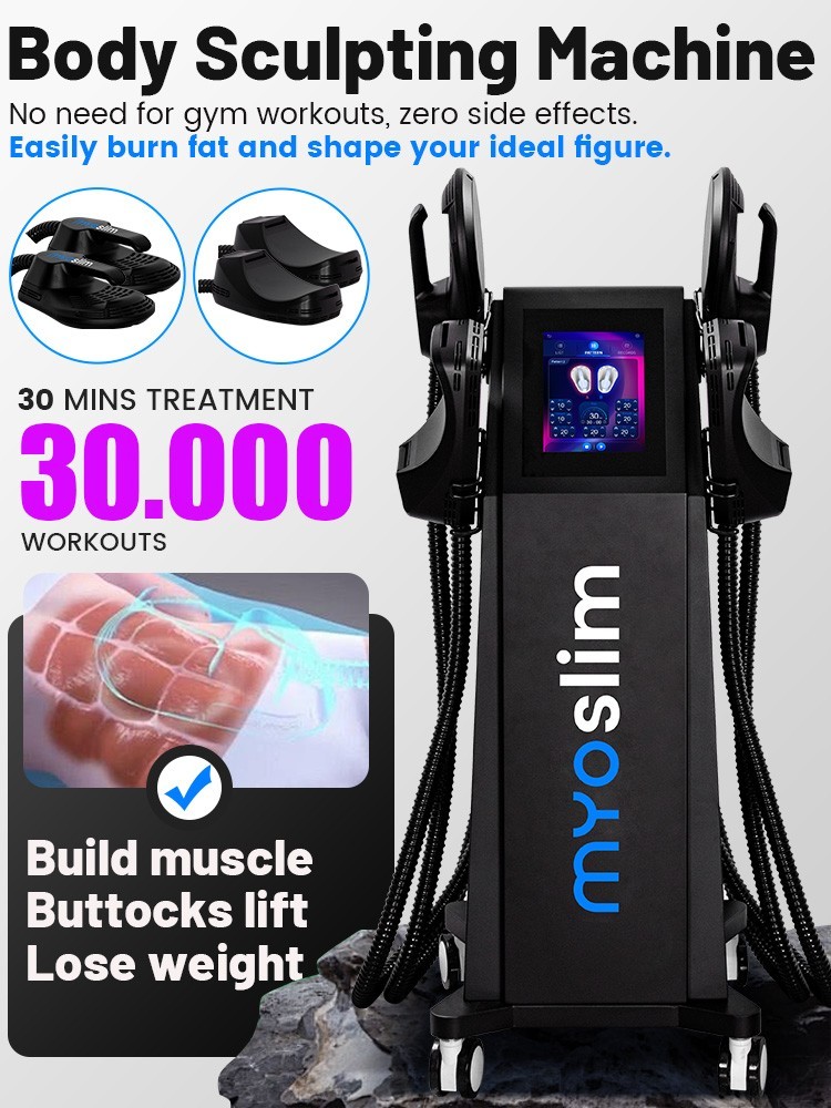 Body Massager Machine 4-Handle Muscle Toning Home Spa Use 4Handles Full Body Use