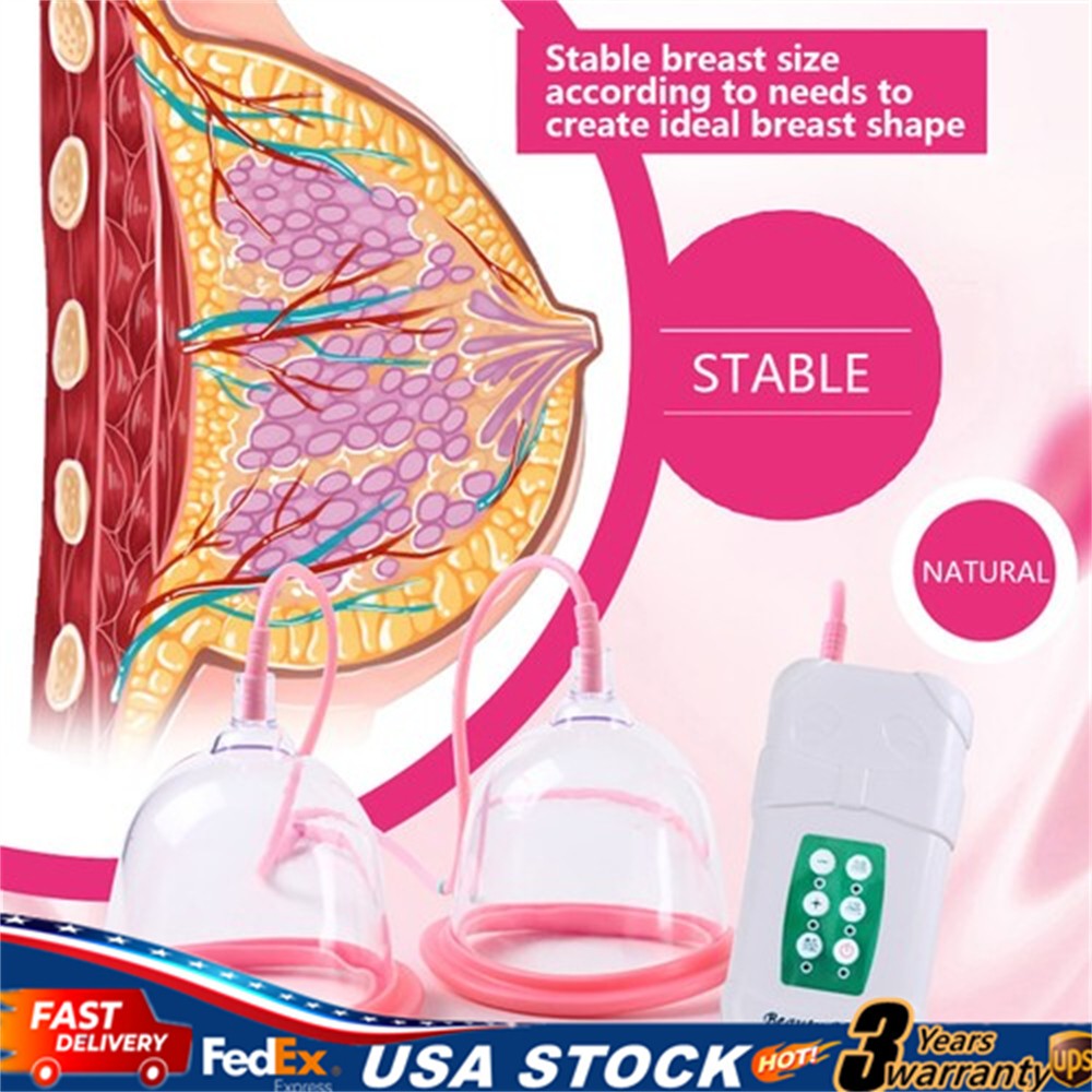 AB Cup Breast Enlargement Massage Breast Lifting Electric Vacuum Pump Suction