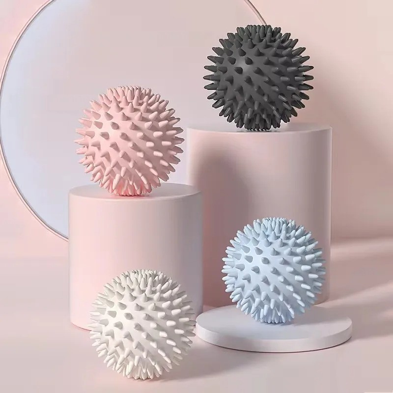 Extra Firm Spiky Massage Ball Deep Tissue Trigger Point Foot Muscle Roller 6cm