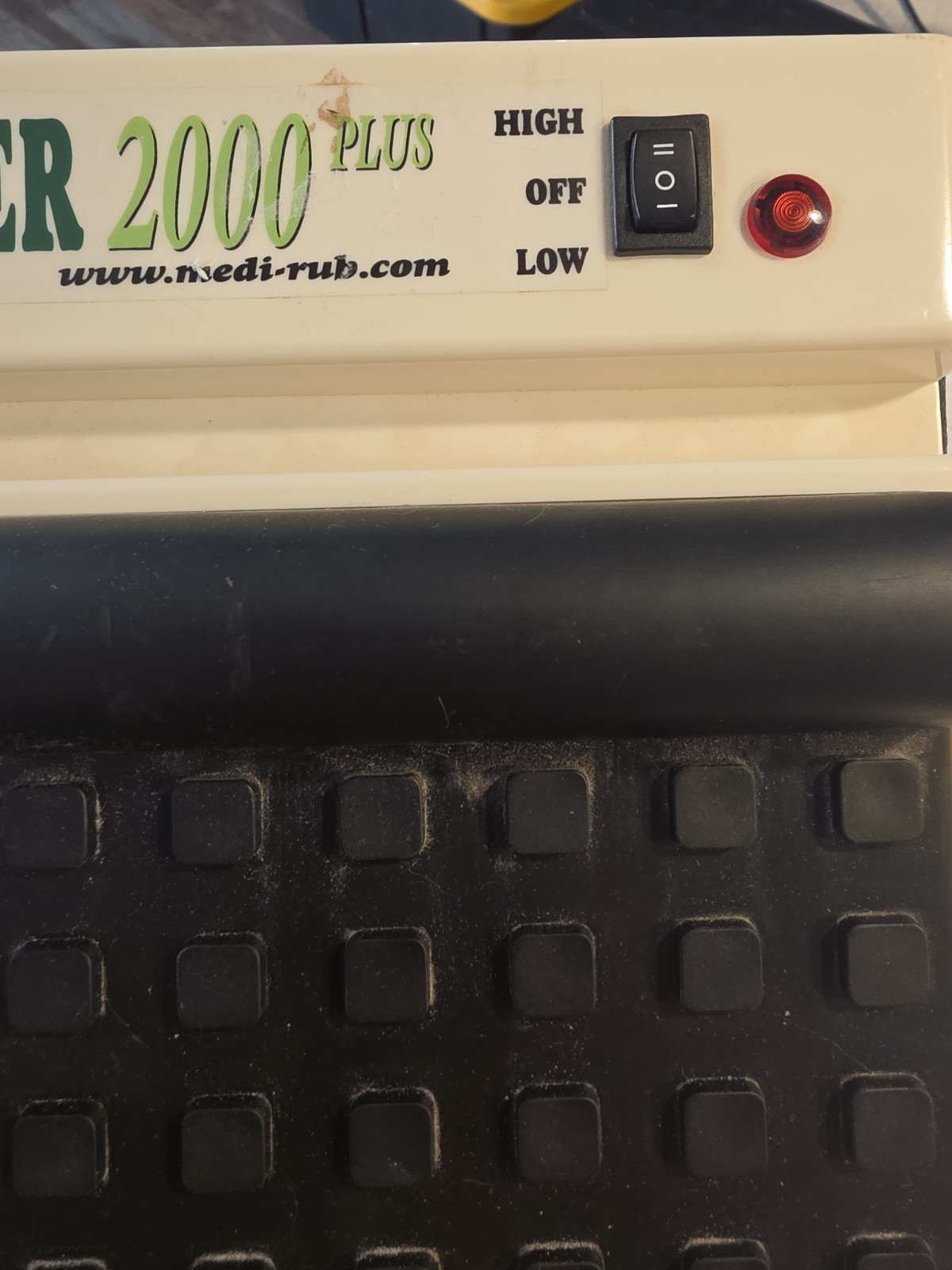 Medi-Rub Massager 2000 Plus MR-3F 2 Speed Vibrating Massager TESTED AND WORING