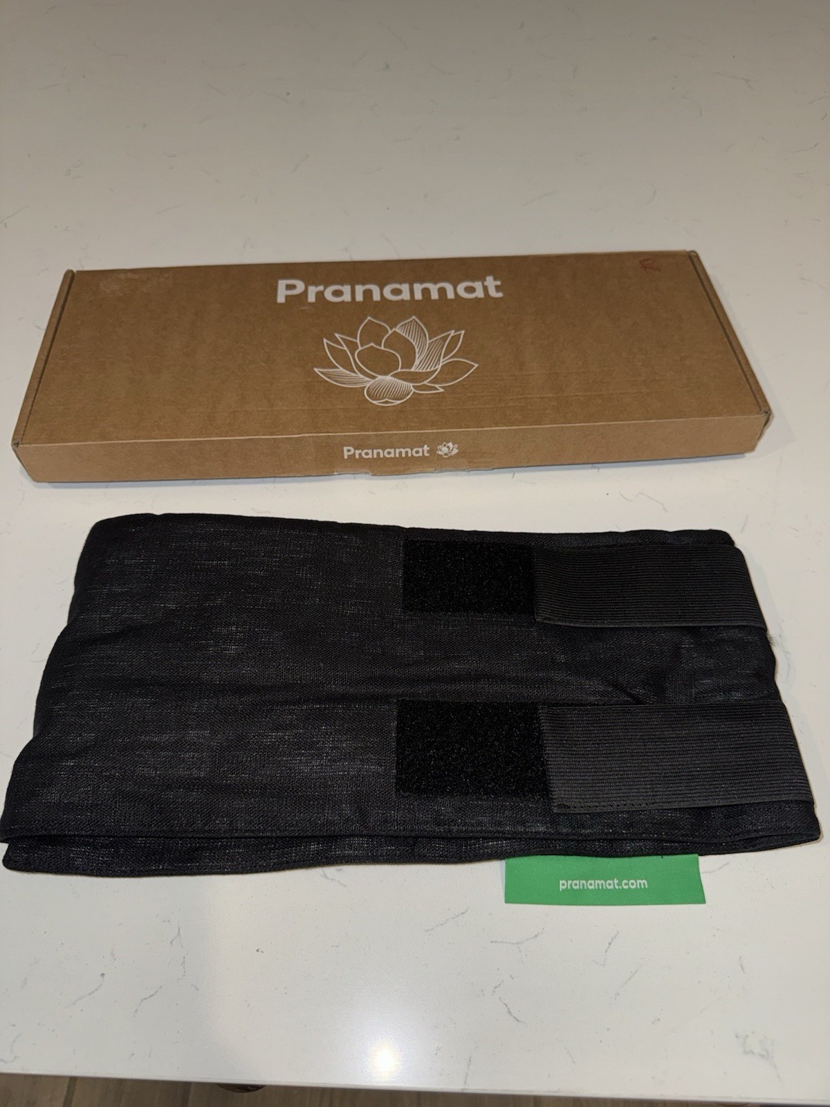 Pranamat Eco Massage Belt Linen Cotton Blend