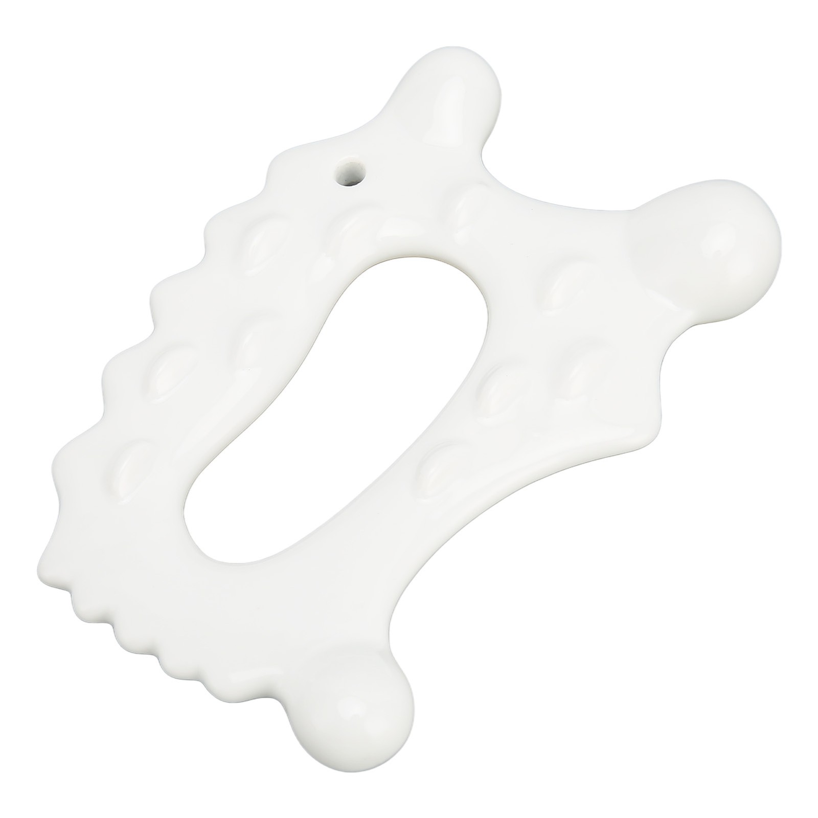 Ceramic Skin Gua Sha Board Remove Cellulite Muscle Relaxing Face Body Scrap WT