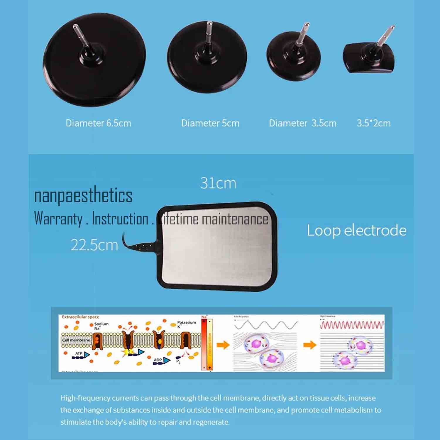 Tecar Therapy Physiotherapy RET CET Pain Relief Face Lift Body Slimming Machine