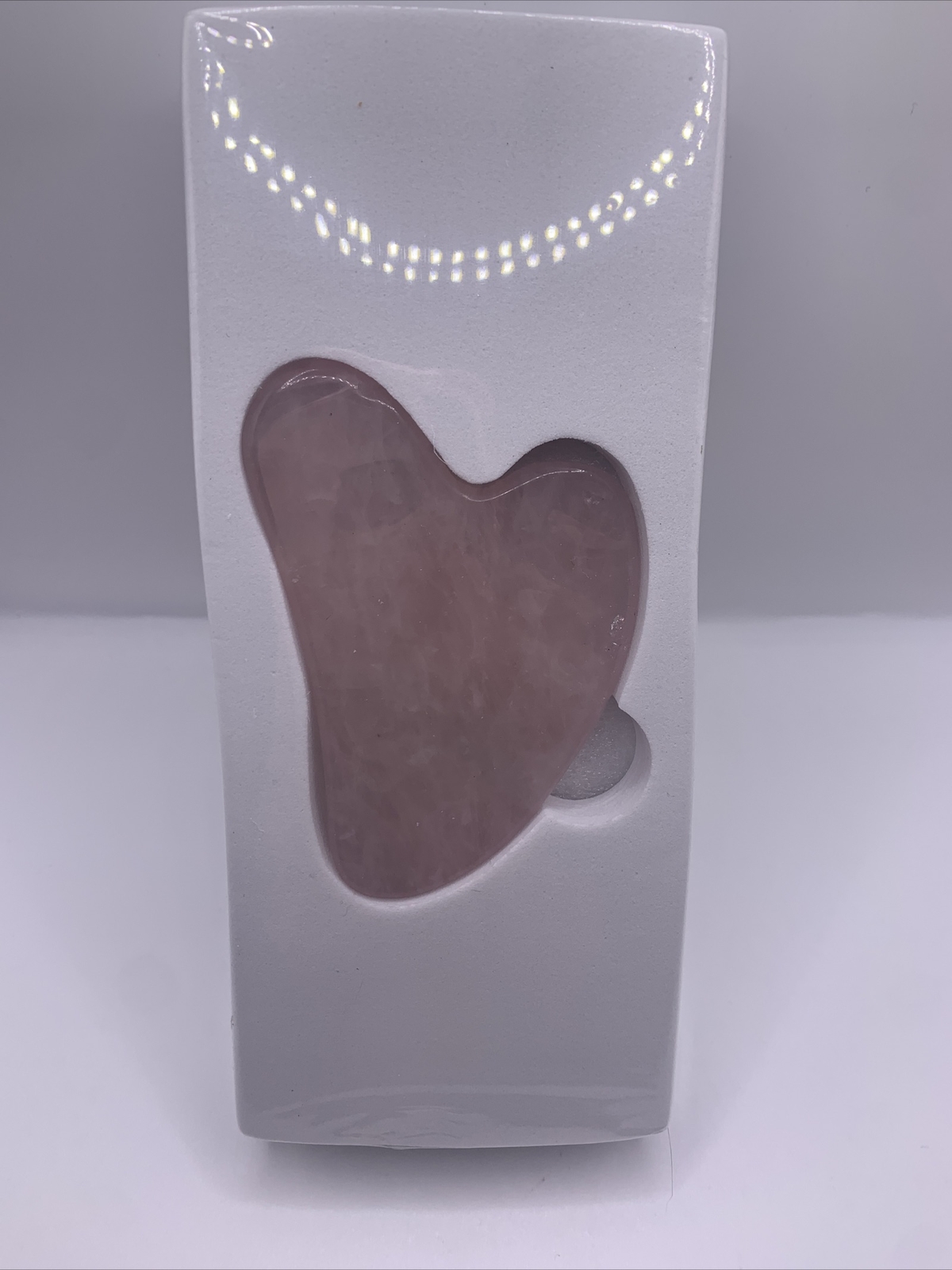 Rose Quartz Roller Gua Sha Facial Skin Care Anti AgingStimulate Collagen Tool