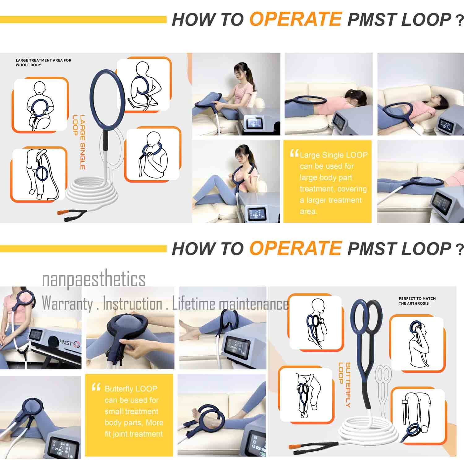 PEMF EMTT PMST LOOP Magnetic Therapy Machine for Horse Human Pain Rehabilitation