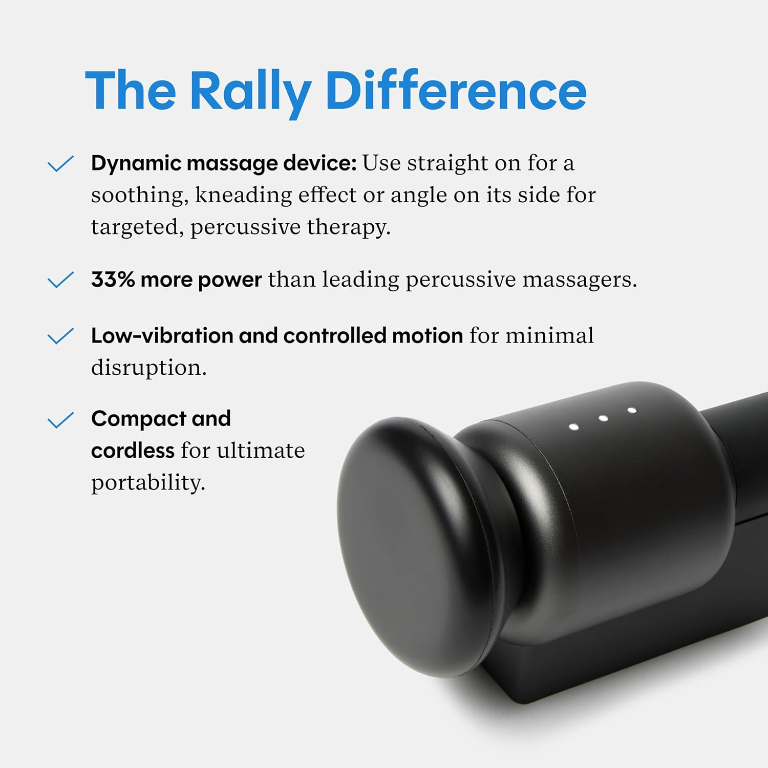 Orbital Massager – Low Impact, High Performance Cordless Full-Body Recovery Devi