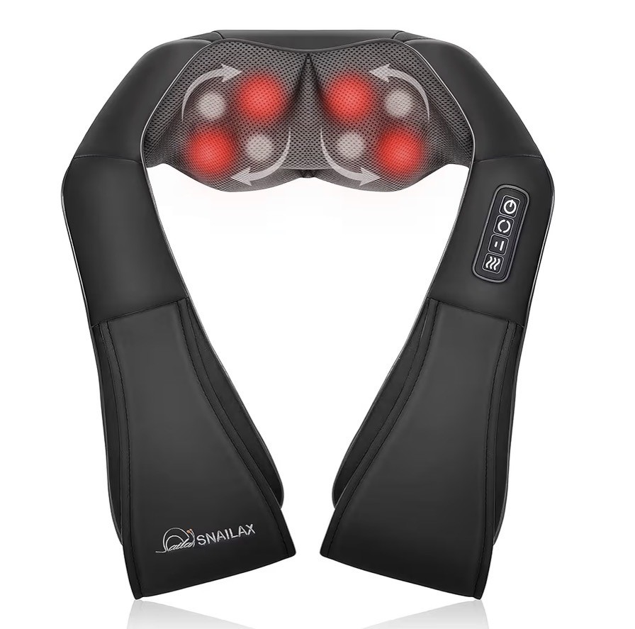 Shiatsu Back Neck shoulder Massager with Heat